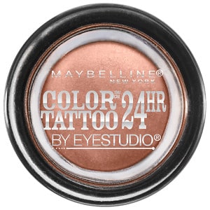 Maybelline EyeStudio Color Tattoo 24Hr Eyeshadow, Bad to The Bronze