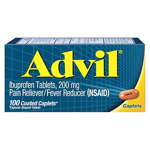 Advil Pain Reliever/Fever Reducer Coated Caplets image