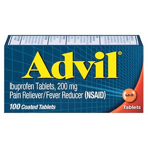 Advil Pain Reliever/Fever Reducer Coated Tablets image