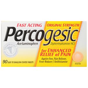 Percogesic Pain Reliever/Fever Reducer Tablets image