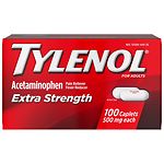 Tylenol Extra Strength Pain Reliever & Fever Reducer, 500 mg Caplets