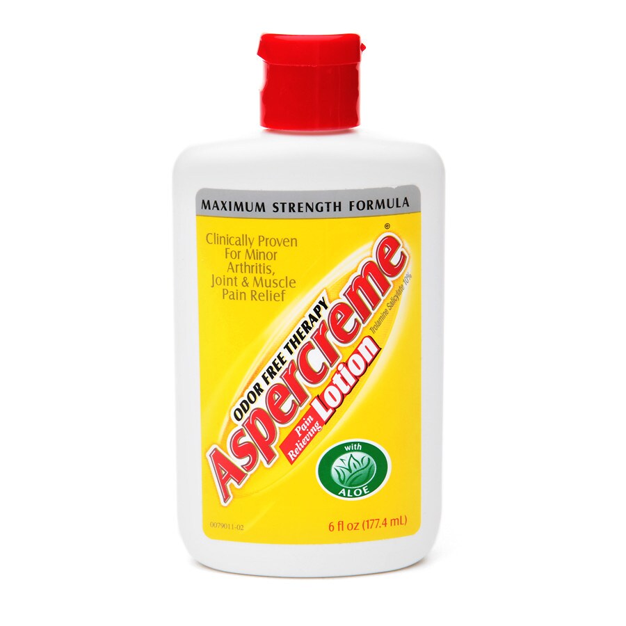 Aspercreme Pain Relieving Lotion With Aloe Walgreens