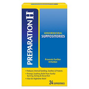 Preparation H Hemorrhoidal Suppositories