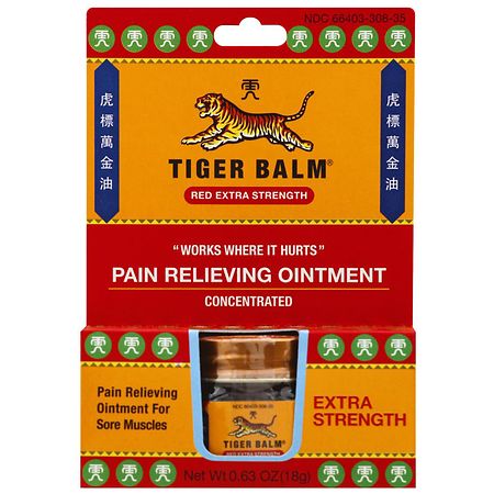 Tiger Balm Pain Relieving Ointment - 0.63 oz.