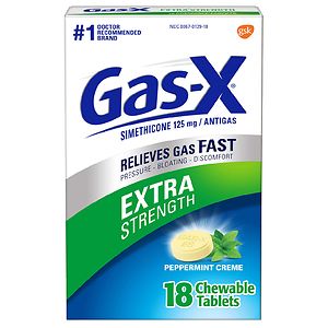 Gas-X Extra Strength Antigas Chewable Tablets Extra Strength image