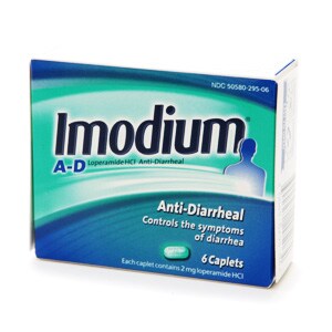 Imodium A-D Anti-Diarrheal Caplets with loperamide HCI