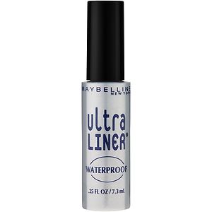 Maybelline Line Works Ultra Ultra-Liner Liquid Waterproof Liquid Liner, Black