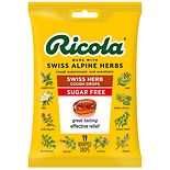Ricola Cough Suppressant Throat Drops Sugar Free Original Swiss Herb