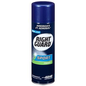 Right Guard Sport 3-D Odor Defense, Antiperspirant & Deodorant Aerosol, Fresh