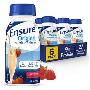 Ensure Nutrition Shake, Strawberries & Cream