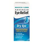 Advanced Eye Relief Lubricant Eye Drops, Dry Eye, Rejuvenation