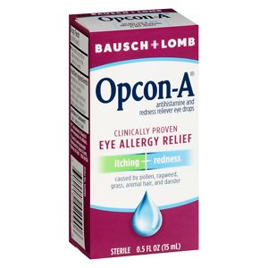 Opcon-A Itching & Redness Reliever Eye Drops