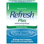 Plus Lubricant Eye Drops Single Use Containers wag-Plus Lubricant Eye Drops Single Use Containers