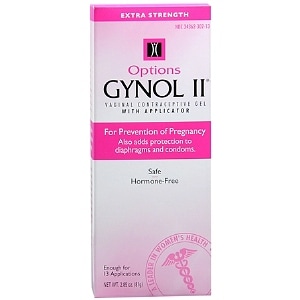 Options Gynol II Extra Strength Vaginal Contraceptive Jelly