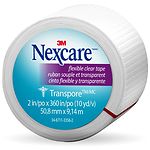 Nexcare First Aid Tape, Transpore Clear, 2 in. x 360 in.