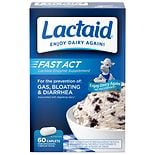 Lactaid Fast Act Fast Act Lactase Enzyme Supplement Caplets Caplets