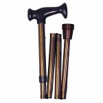 Duro-Med Adjustable Folding Cane, Bronze