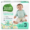 Seventh Generation Baby Free & Clear Diapers, Stage 3, 16-28 lbs