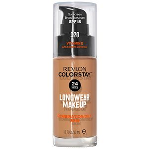 Revlon Colorstay for Combo/Oily Skin Makeup with SPF 6, True Beige 320 Revlon Colorstay for Combo/Oily Skin Makeup with SPF 6, True Beige 320