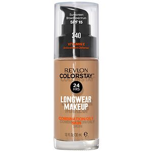 Revlon Colorstay for Combo/Oily Skin Makeup with SPF 6, Early Tan 340 Revlon Colorstay for Combo/Oily Skin Makeup with SPF 6, Early Tan 340
