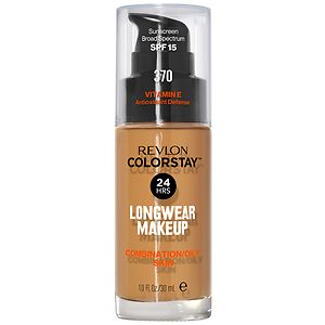 Revlon Colorstay for Combo/Oily Skin Makeup with SPF 6, Toast 370 Revlon Colorstay for Combo/Oily Skin Makeup with SPF 6, Toast 370