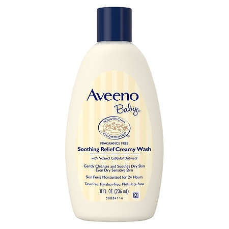 UPC 381370042495 product image for Aveeno Baby Soothing Relief Creamy Wash Fragrance Free | upcitemdb.com