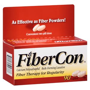 FiberCon Fiber Therapy For Regularity, Caplets