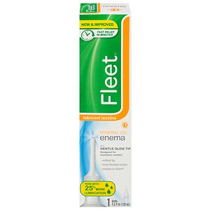 Fleet Mineral Oil Enema, Latex Free image