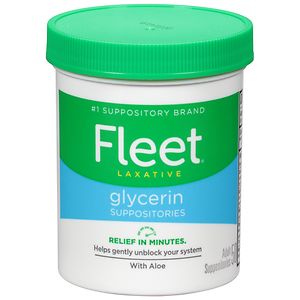 Fleet Glycerin Laxative Suppositories image
