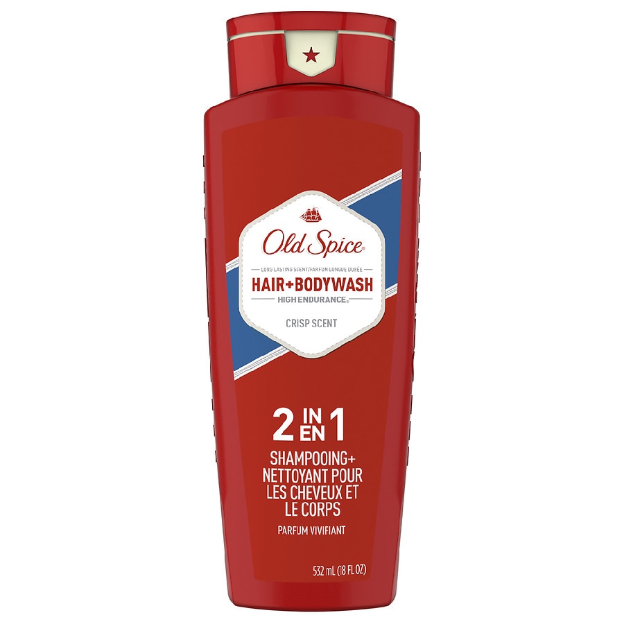 Old Spice High Endurance Men s Hair And Body Wash Crisp Walgreens