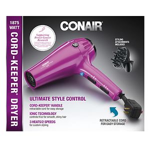 Conair Ionic Ceramic Cord-Keeper, Model 209X Conair Ionic Ceramic Cord-Keeper, Model 209X