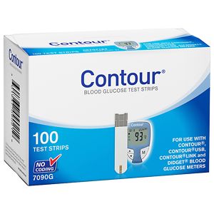 Bayer Contour Blood Glucose Test Strips