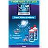 Clear Care Triple Action Cleaning 3% Hydrogen Peroxide Cleaning & Disinfecting Solution, 1 Twin Pack