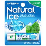 Natural Ice Medicated Lip Protectant/Sunscreen SPF 15, Original