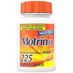 Motrin IB Ibuprofen 200 mg Coated Caplets image