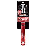Conair Brush Tourmaline Ceramic Red Round Brush, Medium