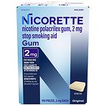 Nicorette Gum 110 ct Original 2mg Original