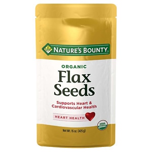 Nature's Bounty Flax Seeds Cold Milled