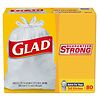 Glad Quick-Tie Trash-Garbage Bags Tall Kitchen 13 gallon