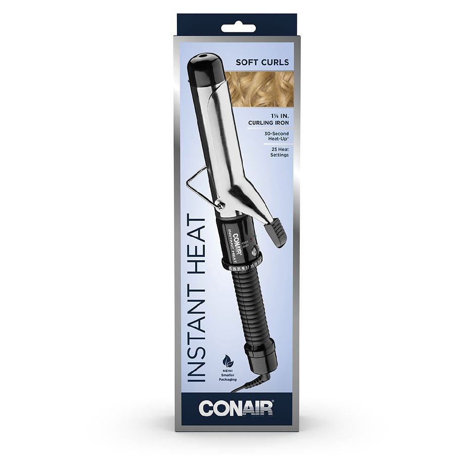 Conair Instant Heat Curling Iron Model Cd82wcsr 1 14 In Barrel Walgreens 