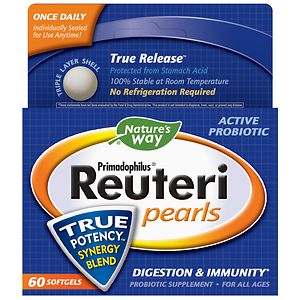 Nature's Way Primadophilus Reuteri Pearls Probiotic Supplement image