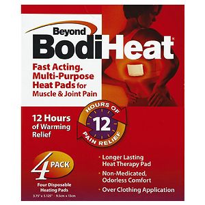  Beyond Bodi Heat Pain Relieving Heat Pads, Back 