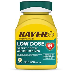 Bayer Aspirin Low Dose 81 mg Tablets image