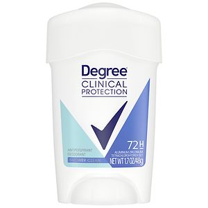 Degree Women Clinical Protection MotionSense Antiperspirant & Deodorant Solid Shower Clean