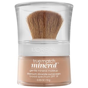 L'Oreal True Match Naturale Gentle Mineral Makeup SPF 19 Sunscreen, Buff Beige 466 L'Oreal True Match Naturale Gentle Mineral Makeup SPF 19 Sunscreen, Buff Beige 466
