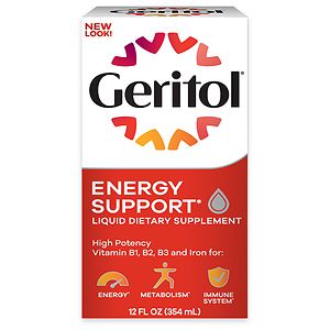  Geritol High Potency Vitamin & Iron Supplement, with Ferrex Tonic 
