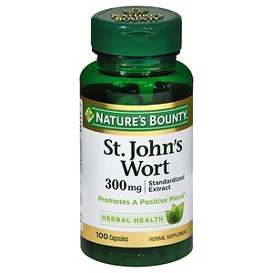  Nature's Bounty St. John's Wort, 300mg, Capsules 
