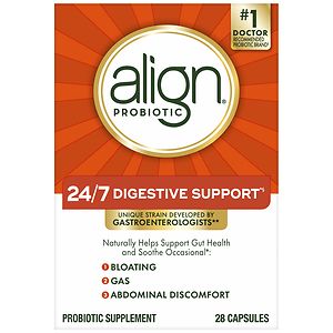 Align Digestive Care Probiotic Supplement, Capsules