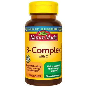 Nature Made B-Complex with Vitamin C, Caplets