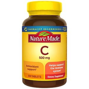 Nature Made Vitamin C 500 mg Dietary Supplement Caplets image
